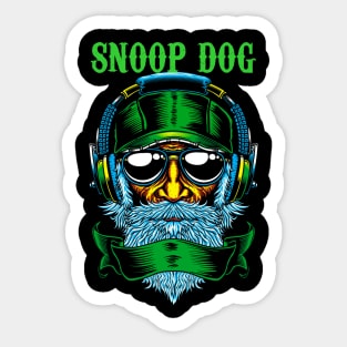 SNOOP DOG RAPPER MUSIC Sticker